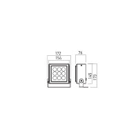 XLOCUS WATERPROOF PROJECTOR 24W 100-240V