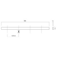 XSOLIS MINI IP20 10W/m 5m 420LED/m 6000K