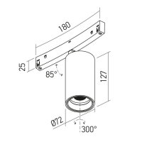 XNET ADJ. MINI PROJ. for CURVED PROFILES