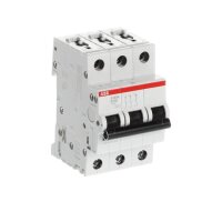 S203M-D50 3 fázový jistič 50 A char. D 10kA ABB 2CDS273001R0501