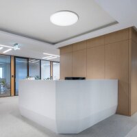 LANA 60 přisazená bílá plast 230V LED 50W 3000K 4000K 6000K RENDL R14299