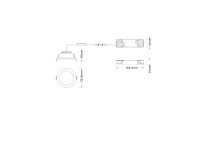 DOWNLIGHT COMFORT DALI OPAL D100 P 13W MS 940 OP WT LEDVANCE 4099854490866