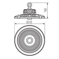 LED Svítidlo HB PRO AIO M200W KANLUX 27168