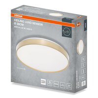 CEILING LUXO GOLD SENSOR ? 38 cm 24W 4000K IP20 GOLD OSRAM 4099854653414