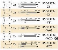 Koncový spínač plastový s pákou a kladkou - kovový čep, šířka 50mm KSDP3T31Z02