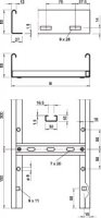 OBO LG 620 VS 6 FTSO Kabelový žebřík s příčkou VS 60x200x6000 Ocel žár.zinek