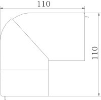 OBO LE AE6060v rws Kanál LE pro ukládání vedení 100x60x100 čistě bílá