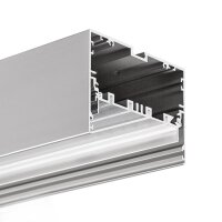 LED hliníkový profil KLUŚ MOD-100 stříbrná 2m /18049_2m/ ALUMIA A18049A_2