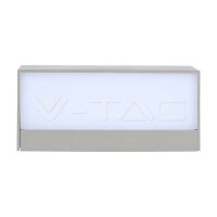 12W LED Up/Down Outdoor Soft Light-Large 3000K Grey Body IP65 V-TAC SKU218242