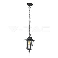 Garden Ceiling Lamp E27 Matt Black,  VT-