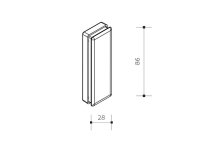 CLICK VYPÍNAČ THIN DIM, černá PANLUX PN78000618