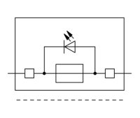 Pojistkový modul, se sponkou, pro pojistkové vložky G 5x20 mm a 5x25 mm, šedá