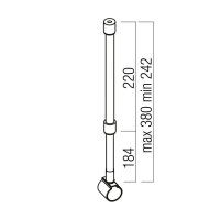 XLOOP 25 SUSPENDED MOUNTING SET (ADJ. RO