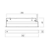 XNET LED DRIVER 220-240/48V, 150W PARTIA