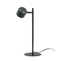 NOVA stolní černá chrom/mléčný akryl 230V LED 4.2W 3000K RENDL R14275