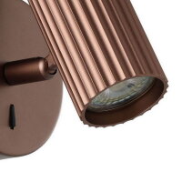 Nástěnné svítidlo PORTILLO GU10 5W IP20 bronz EGLO 902035