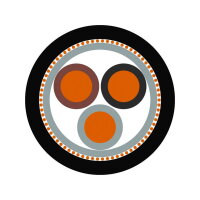 Silnoproudový kabel N2XCH 4x120 SM/70 0,6/1kV LAPP 1550688