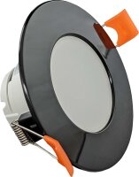 Vestavné LED svítidlo LED BONO-R BLACK 5W 3CCT 700/500lm GREENLUX GXLL102