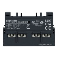 Schneider GVAED011 1V pomocný kontakt + 1Z chybový kontakt pro GV3