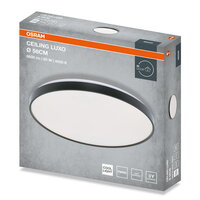 CEILING LUXO BLACK ? 56 cm 60W 4000K IP20 BLACK OSRAM 4099854651571
