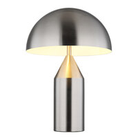 Stolní lampa ATOMA nikl 2x E27, max. 40W 230V GLOBO 21030N