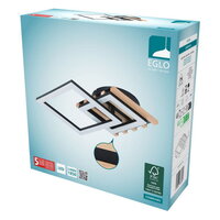 DL LED SCHWARZ/HOLZ L340CEMBRANO