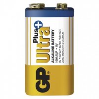 GP alkalická baterie ULTRA PLUS 9V (6LF22) 1BL /1017511000/ B1751