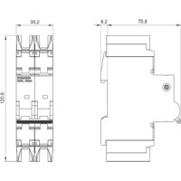 5SJ4204-7HG42 Circuit breaker 10kA, 2-po