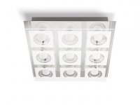 Polygon SVÍTIDLO STROPNÍ LED 9x5W 3600lm