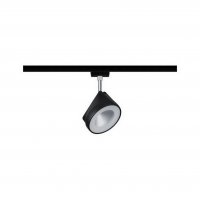 URail LED-spot Arena 15 W černá mat/chrom 4000K kov/umělá hmota stmívatelné