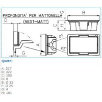 NEST-8 MATT 01368 Přístrojové víko s protiskluznou úpravou IBOCO B01368