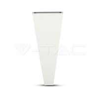 6W LED Wall Light White Body IP65 4000K,