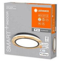 Stropní svítidlo LEDVANCE SMART WIFI ORBIS WOOD 400 TW FS1