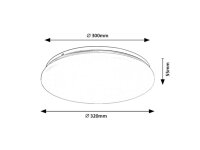 VENDEL LED 18W IP20 bílá RABALUX 71102