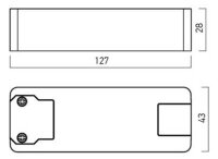 DRIVER CC 350mA 25W IP20