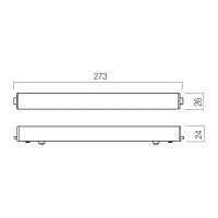 XTINY SURFACE/RECESSED POWER SUPPLY 200W