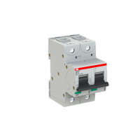 ABB S802PV-SP16 2P jistič pro fotovoltaiku s klecovou svorkou 16A 5kA 800V DC