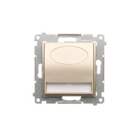 LED osvětlení 14V, 0.4 W, 4200 K, zlatá matná, metalizovaná. DOS14B.01/44