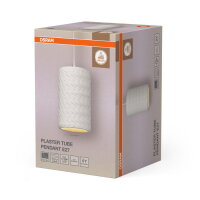 Decor Plaster Tube Pendant E27 White OSRAM 4099854460951