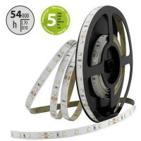 LED pásek SMD2835 WW, 60LED/m, 14,4W/m, 1224lm/m, IP20, DC 24V, 10mm, 50m