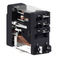 Schneider RXG11BD Relé Zelio RXG, 1 C/O , 10 A, 24 V DC, testovací tlačítko