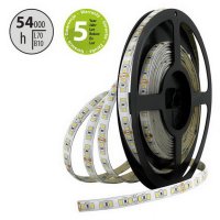 LED pásek SMD2835 WW, 120LED/m, 28,8W/m, 2304lm/m, IP54, DC 24V, 10mm, 5m