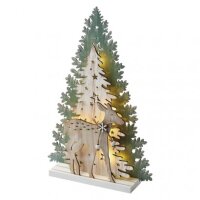 10LED TREES 2AA WW