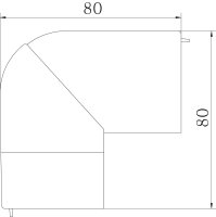 OBO LE AE6090v lgr Kanál LE pro ukládání vedení 100x90x100 světle šedá