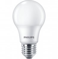 SET žárovek 3ks LED Philips mini globe 8-60W E27 A60 teplá bílá