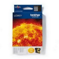 BROTHER LC-980Y (yellow, 260 str.@ 5%, draft)