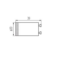 T8 LED STARTER Startér pro T8 LED KANLUX 26069