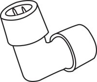 Rozbočka ve tvaru L GIVRO-90L 08636 Kanlux