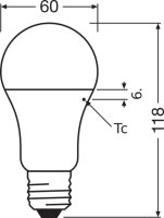 Světelný zdroj LEDVANCE LED Antibacterial Classic 100 13 W/4000 K E27