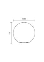 Venkovní svítidlo BALOO CD 56CM E27 1X23W IP65 OPAL REDO 9971